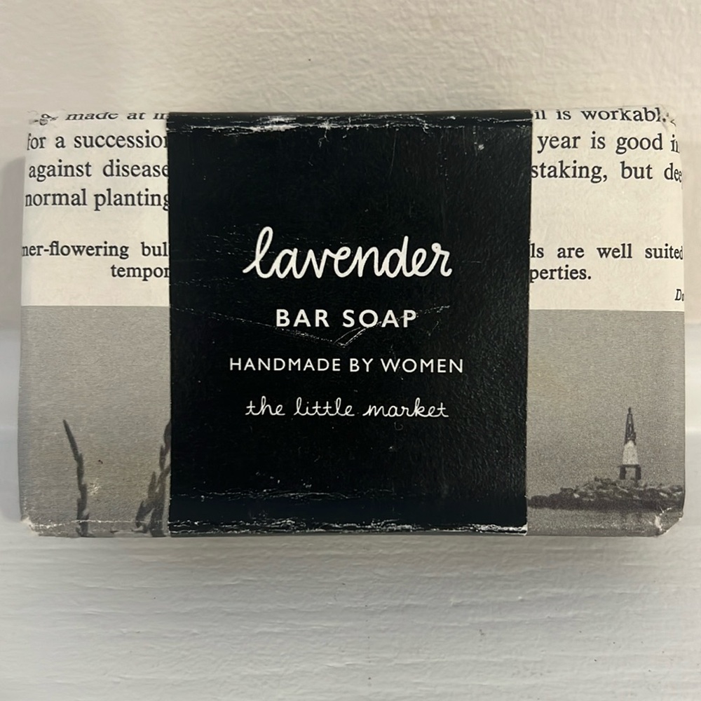 The Little Market Lavender Bar Soap